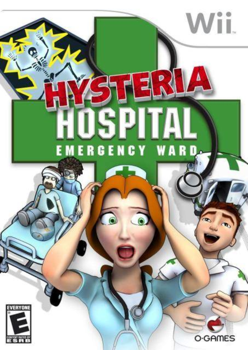 Hysteria Hospital: Emergency Ward box art for Wii